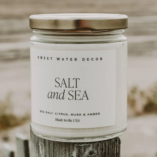 Sweet Water Decor | Salt & Sea Candle