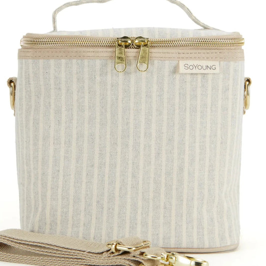 SoYoung | Sand & Stone Beach Stripe Petite Lunch Pouch
