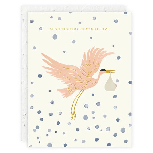 Seedlings | Sending You So Much Love - Baby Card