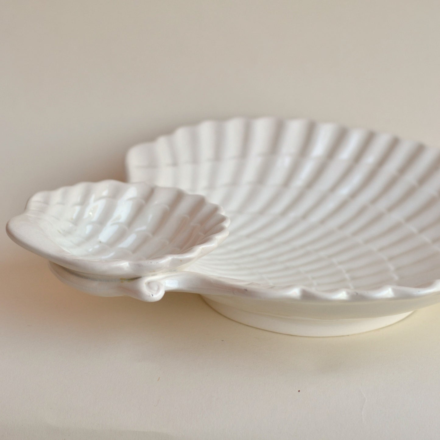 Seashell Chip and Dip Plate