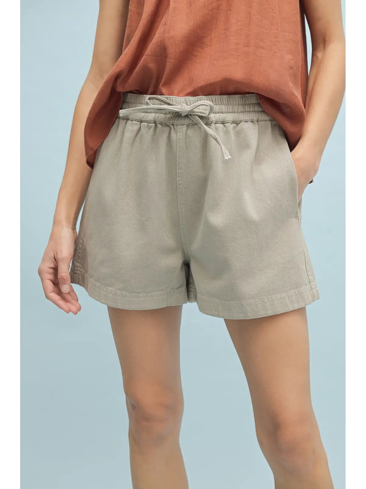 Wishlist | Cotton Drawstring Shorts