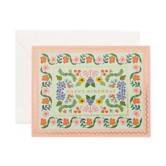 Rifle Paper Company | Sicily Garden Birthday Card