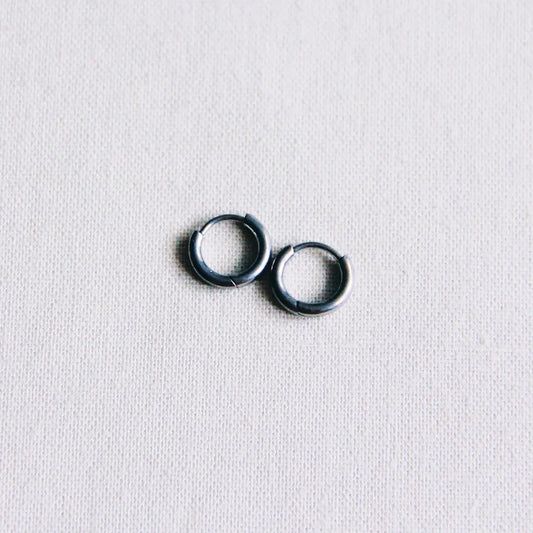 Bazou | Extra Tiny Silver hoop, 8mm