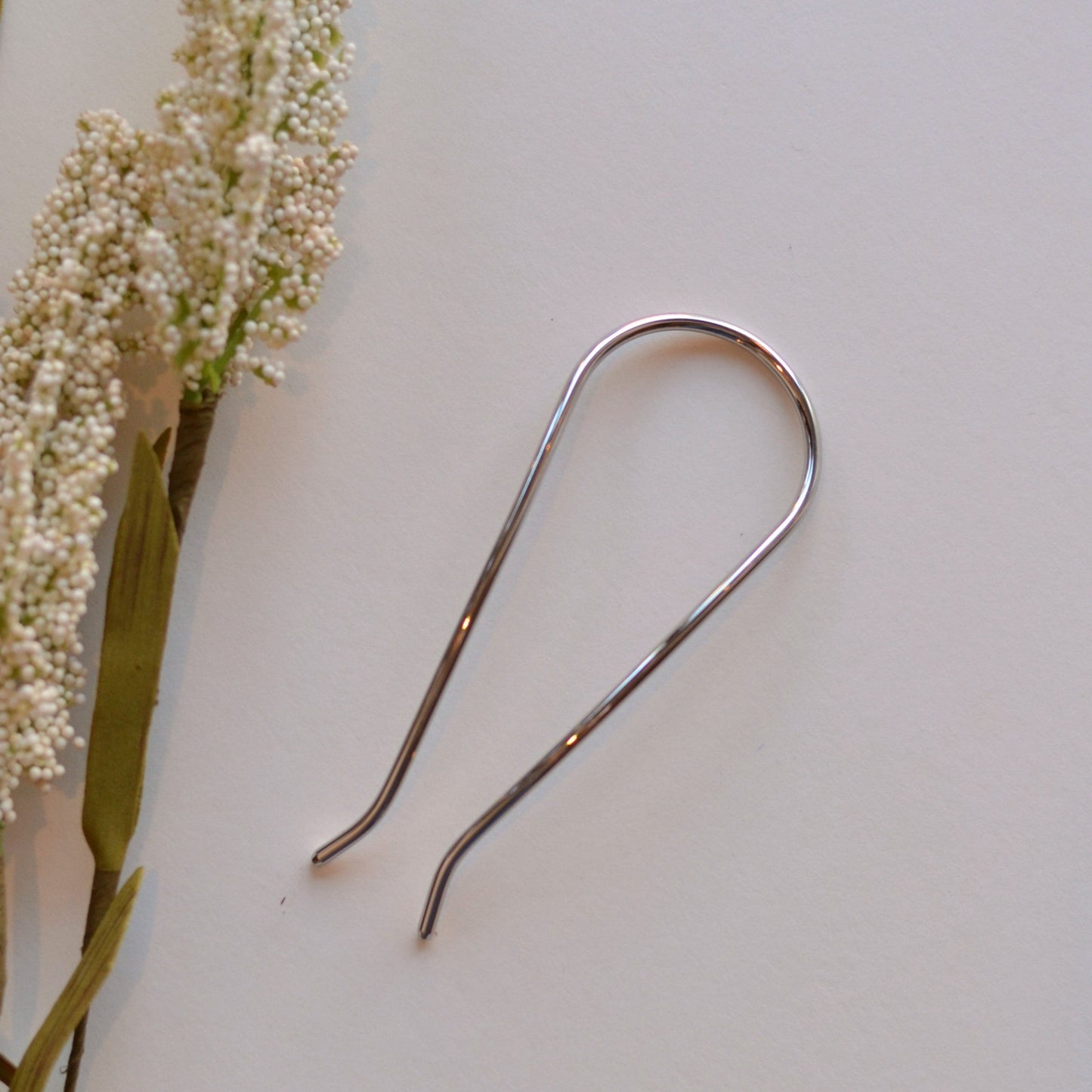 Tiepology | Silver Metal Hair Pin