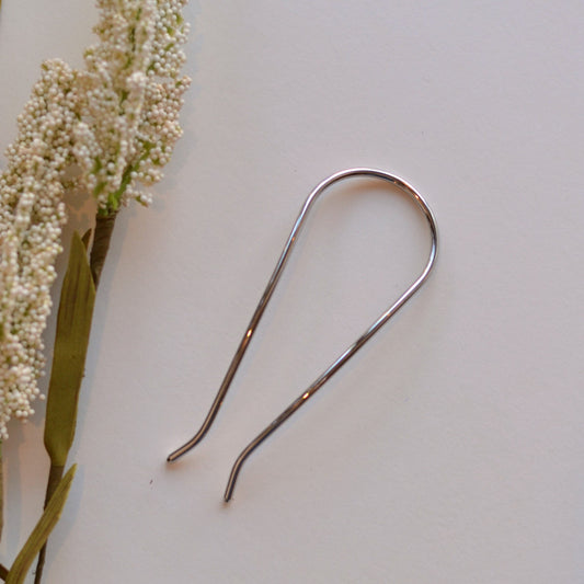 Tiepology | Silver Metal Hair Pin