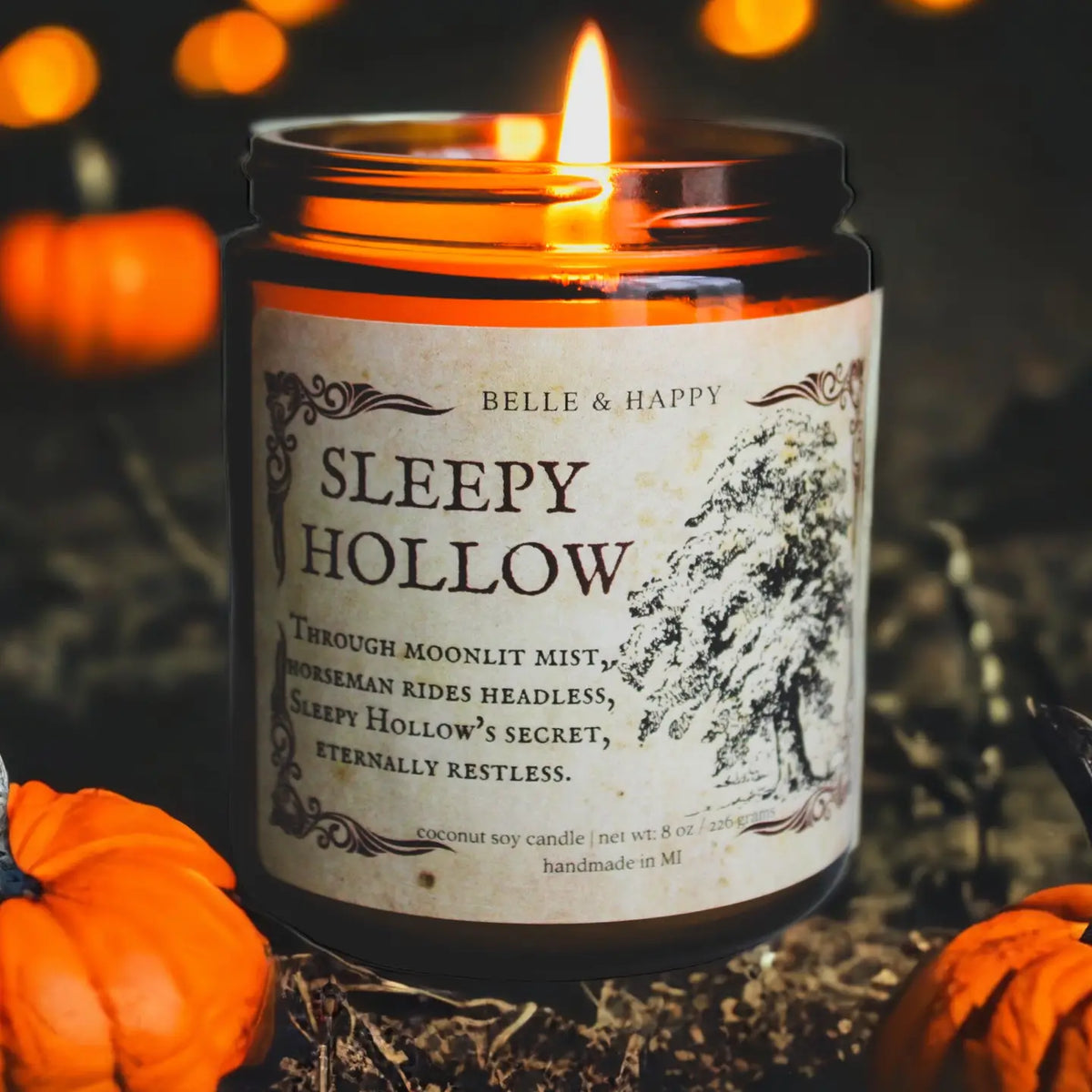 Belle & Happy | Sleepy Hollow Soy Candle