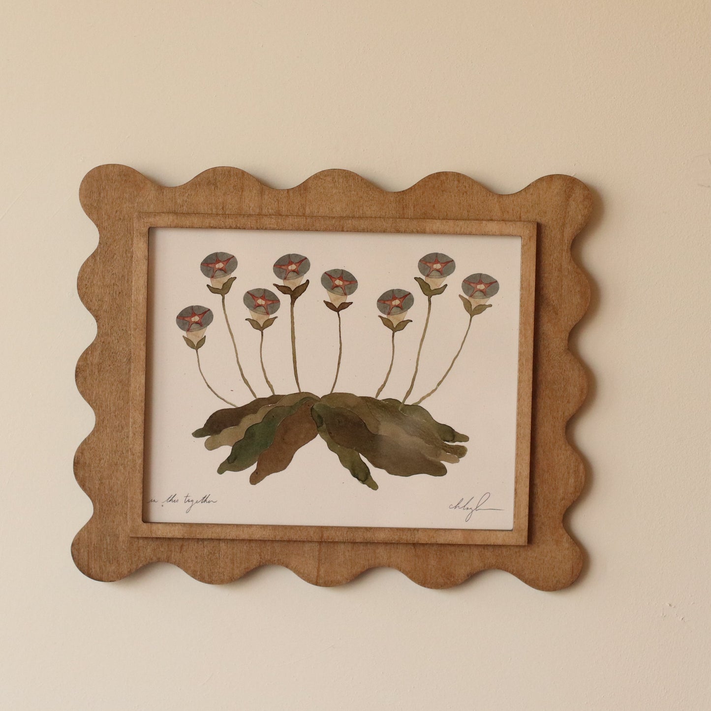 The 19th Collective  | 8 x10 Scalloped Frame