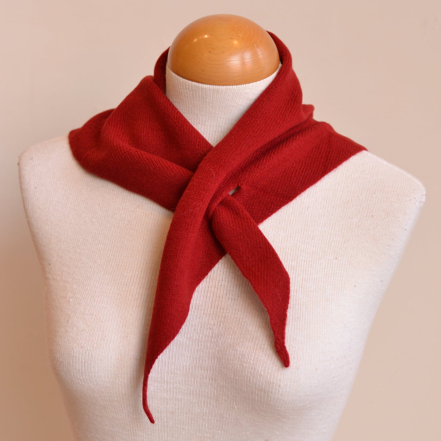 Dune Accessories | Pure Wool Knit Triangle Cravat Scarf