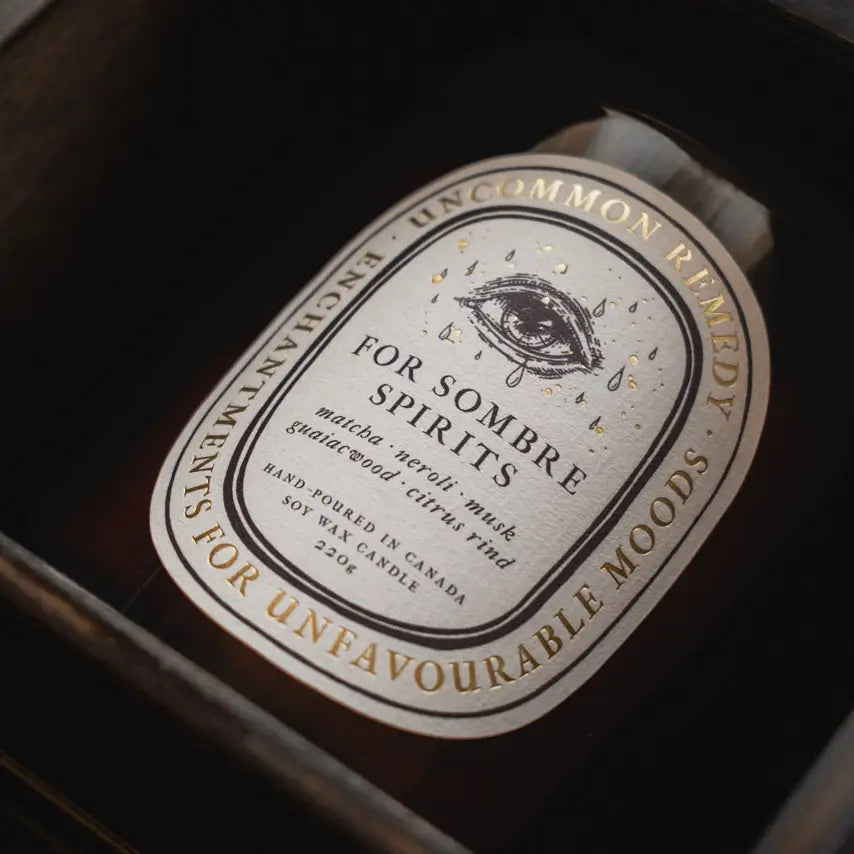 Uncommon Remedy | For Sombre Spirits Soy Candle