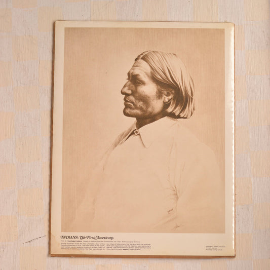 Vintage The First Americans Art Print, Southwest Indians