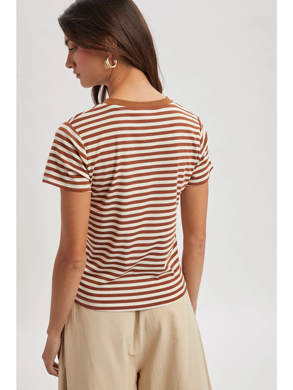 Wishlist | Contrast Stripe Knite Tee