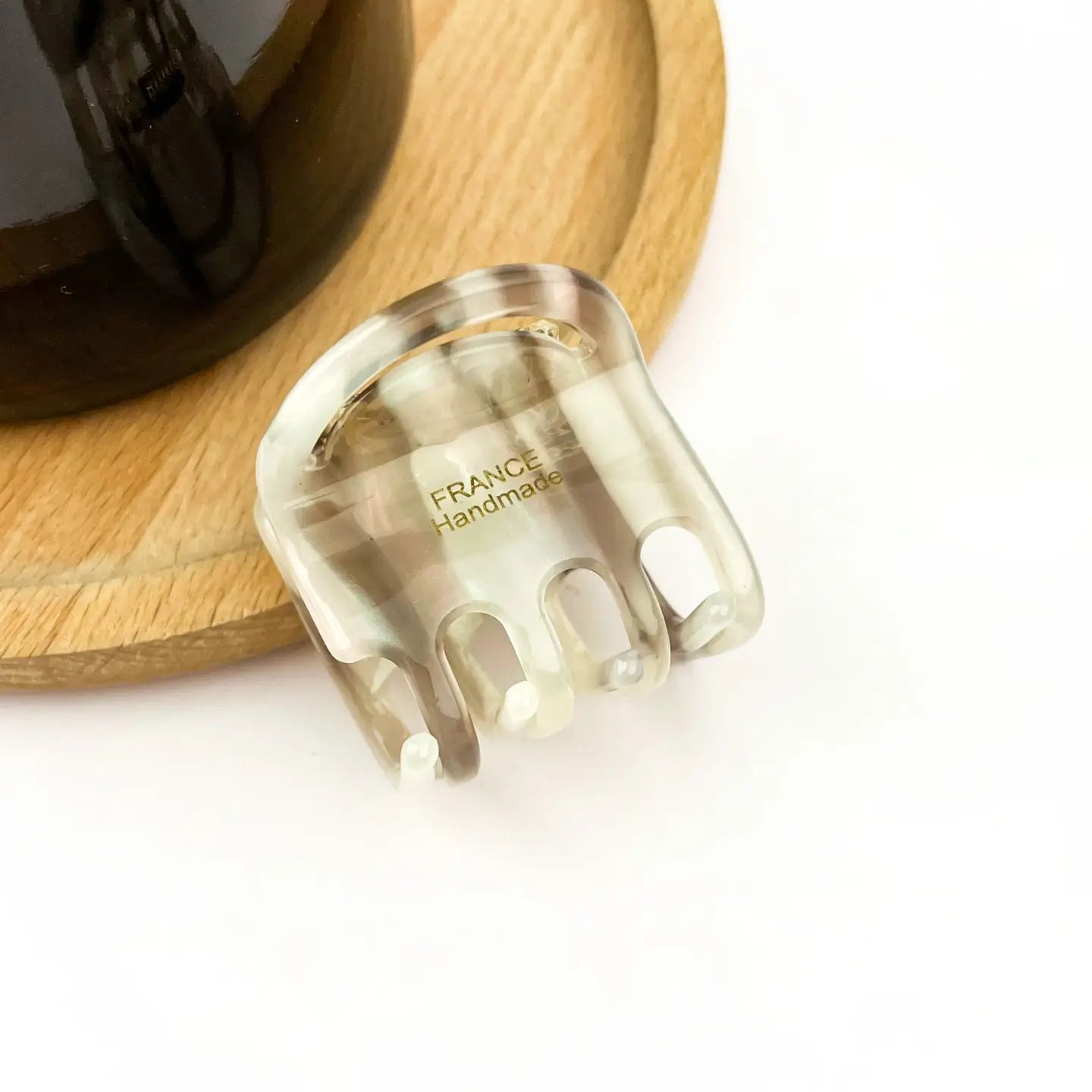 Dune Clips | Traditional Small Hair Clip, Creamy Coffee
