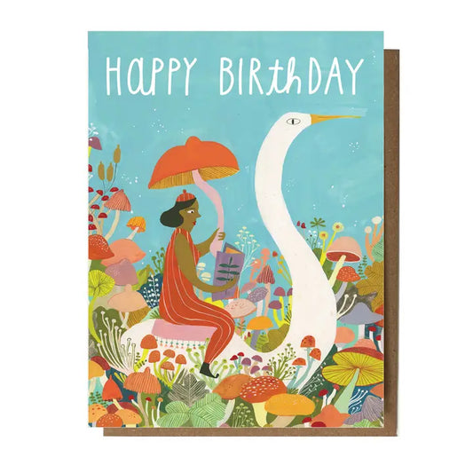 The Esme Shop | Happy Birthday Swan Card