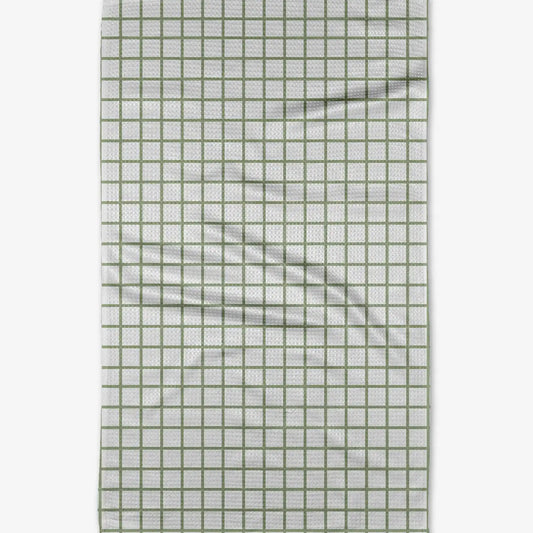 Geometry | Sweet Mint Tea Towel