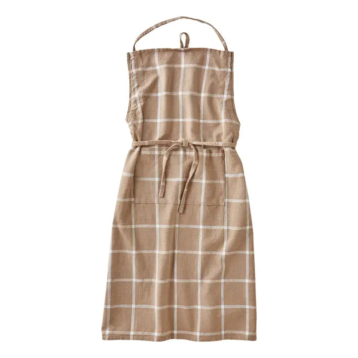 Classic Check Apron | Taupe