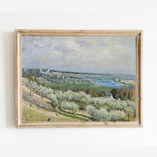 Sea to Skye | The Terrace at Saint-Germain Antique Art Print