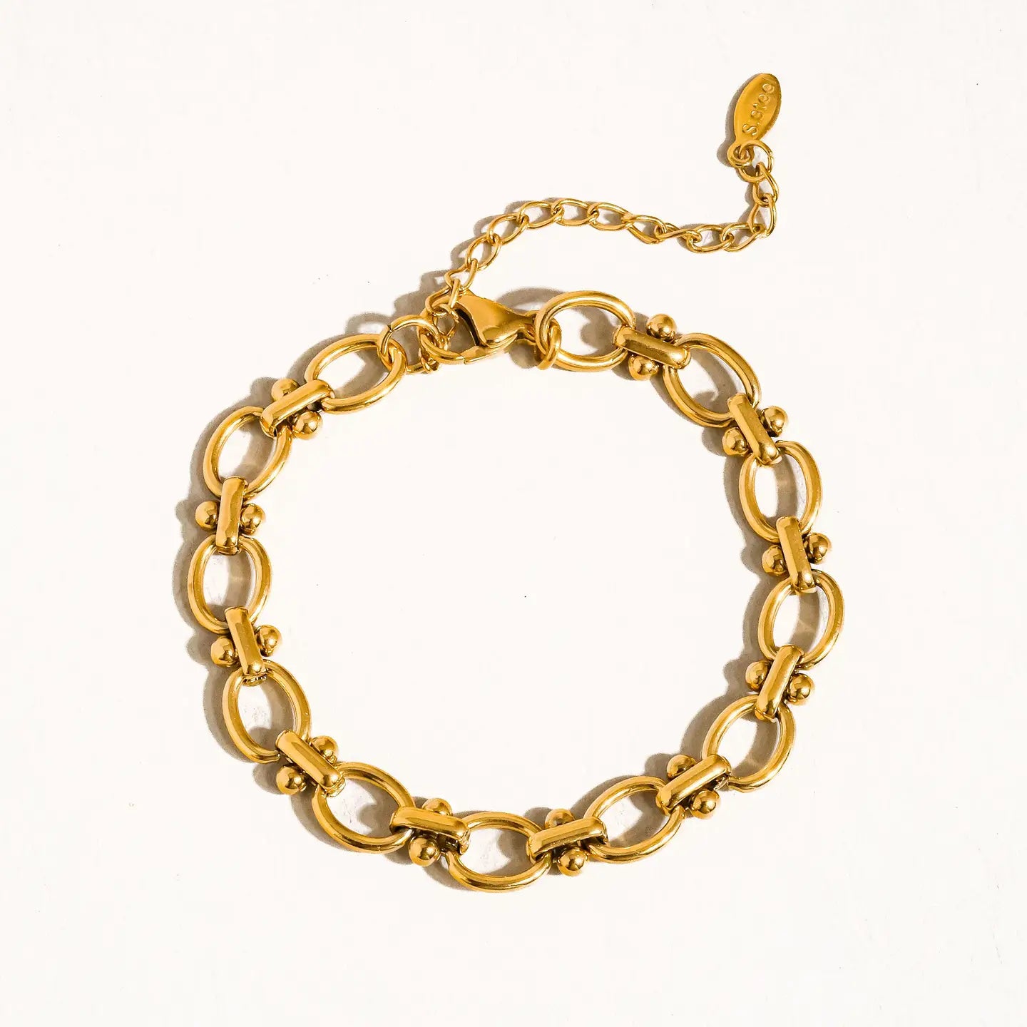 MAIQ | Thick Braided Chain Bracelet