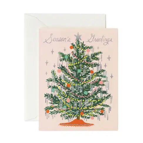 Rifle Paper Company | Tinsel Tree Holiday Card