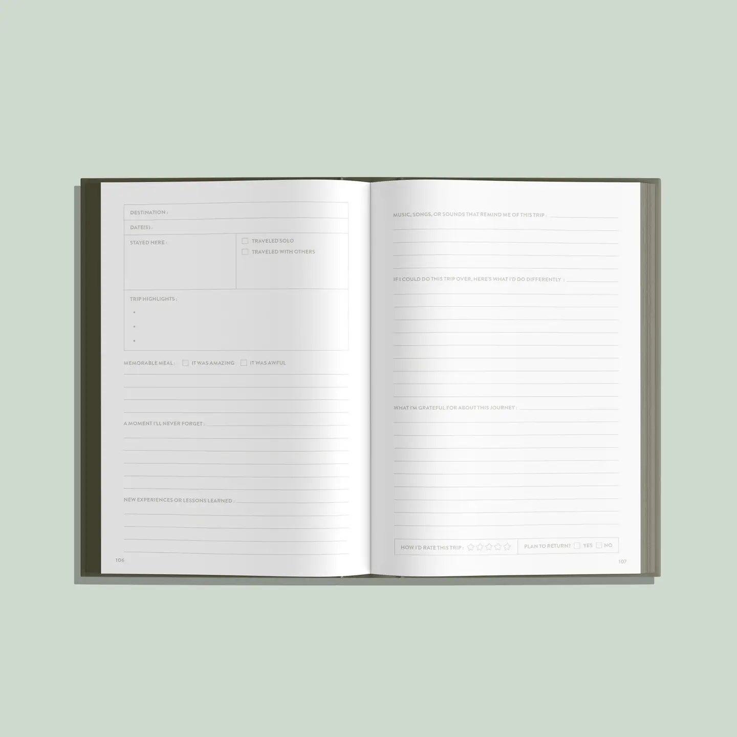 Page & Tate Co. | My Travel Journal