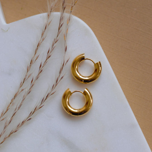 UBNY Collection | Bold Hinge Hoop Earring