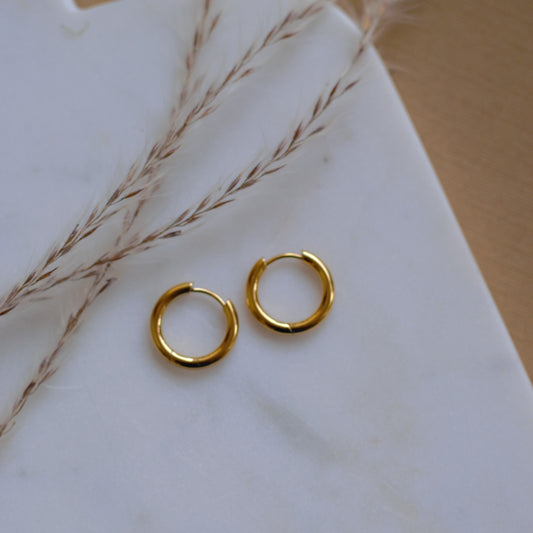 UBNY Collection | Huggie Hoop Earrings, 17mm