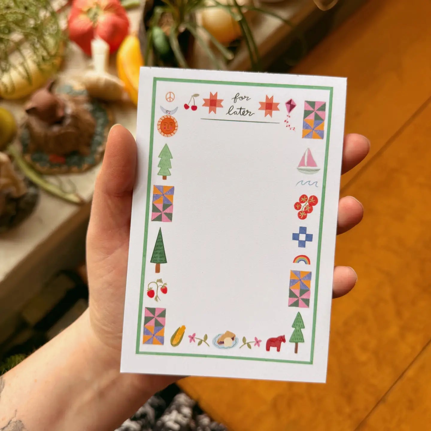 Persika Design Co. | Up North 'For Later' Notepad