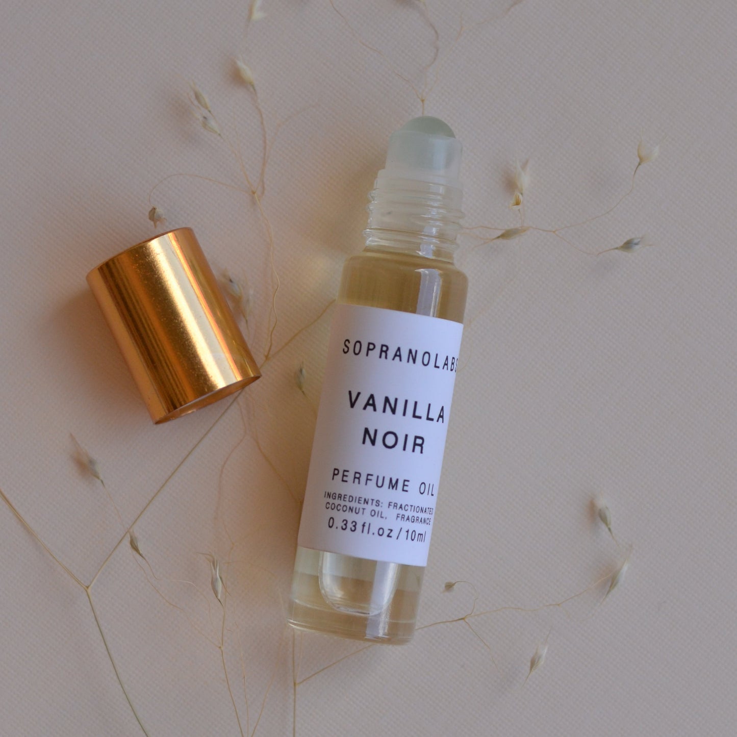 Soprano Labs | Roll On Perfume 10ml, Vanilla Noir