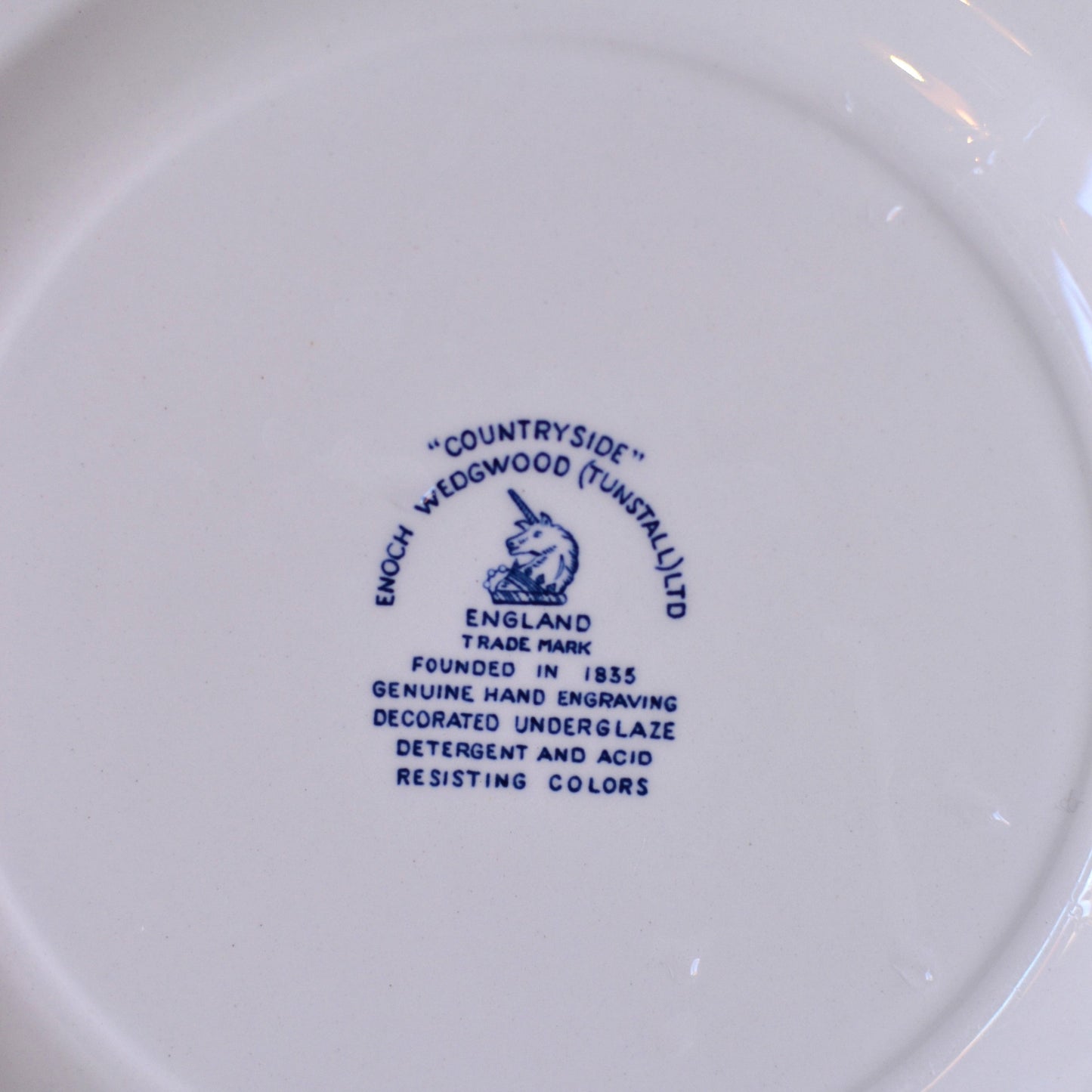Wedgwood Countryside Dinner Plates, Set of 4