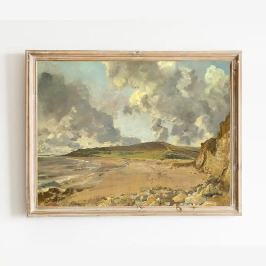 Sea to Skye | Weymouth Bay, Dorset England Antique Art Print
