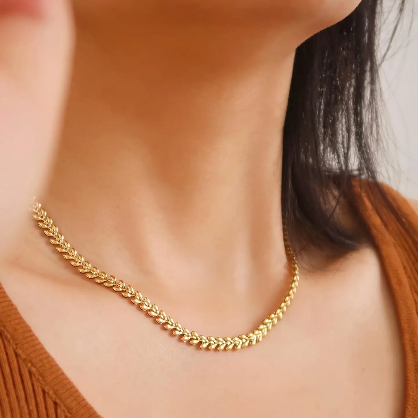MAIQ | Classic Wheat Chain Necklace