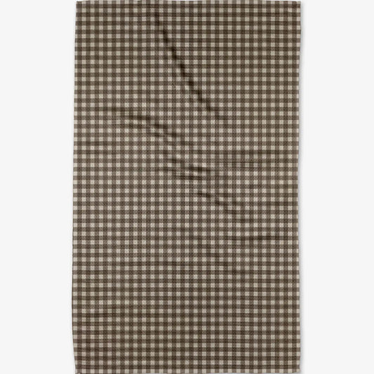 Geometry | Whidbey Check Tea Towel