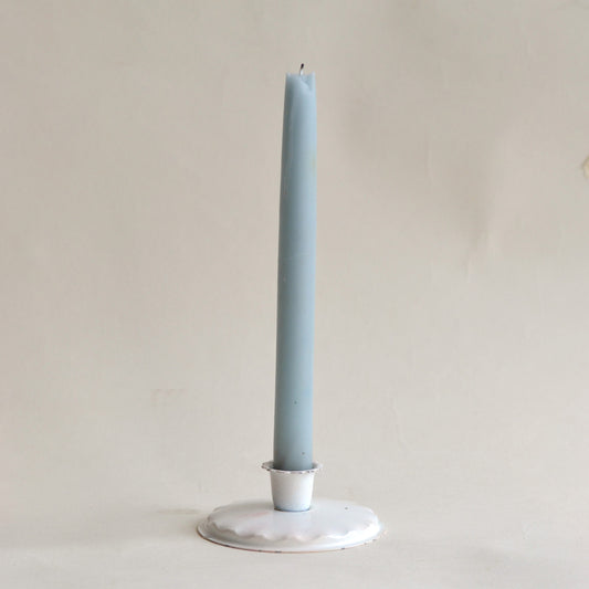 Vintage Enamel Candlestick Holder