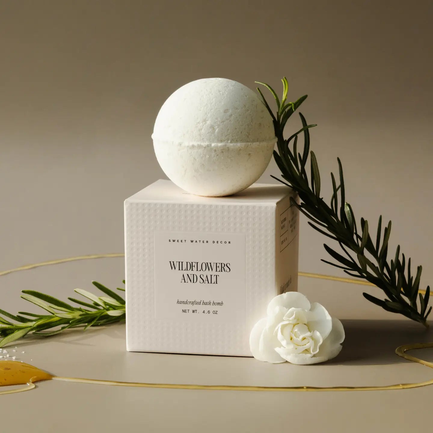 Sweet Water Decor | Wildflowers and Salt Bath Bomb