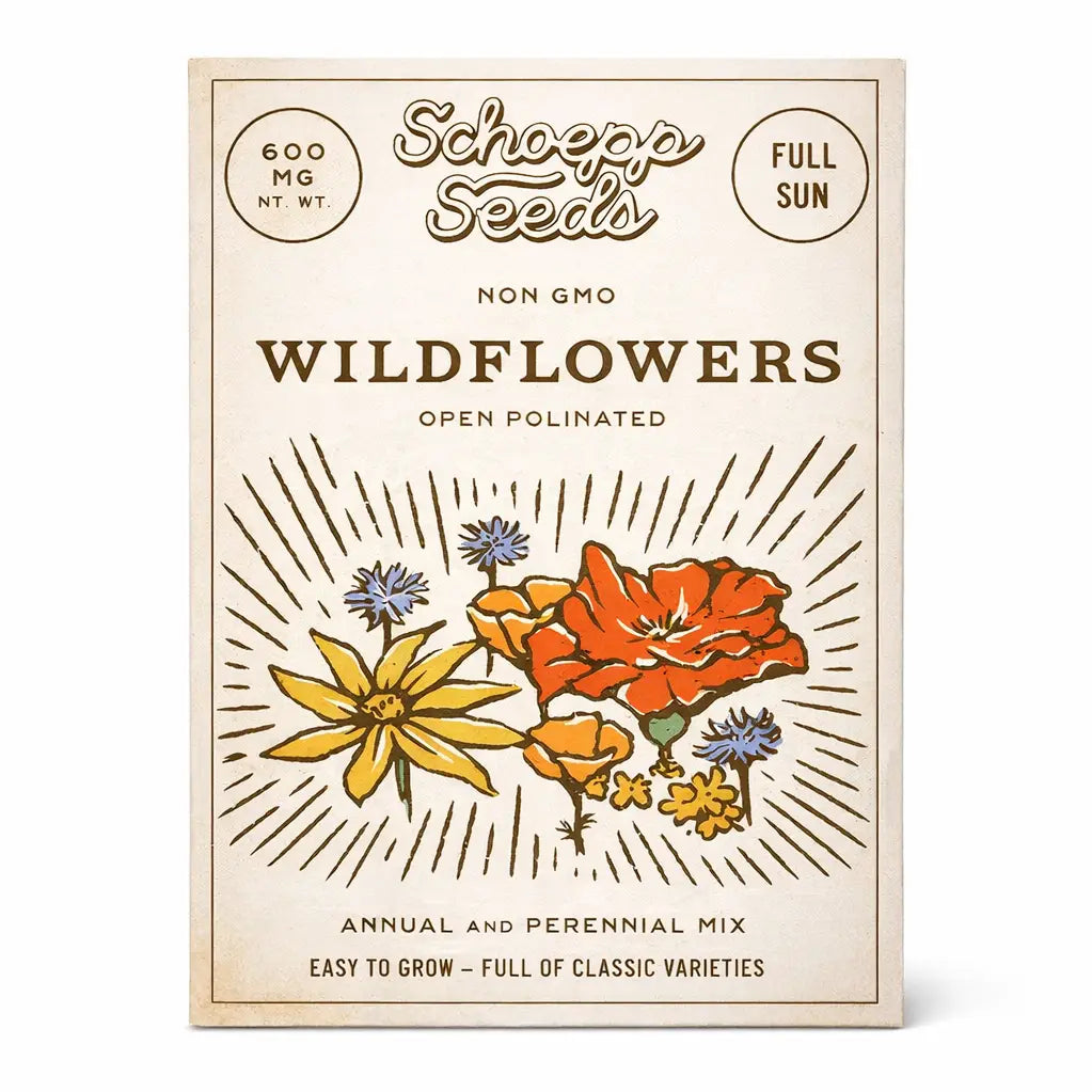 Schoepp Seeds | Wildflowers Annual Seed Packet