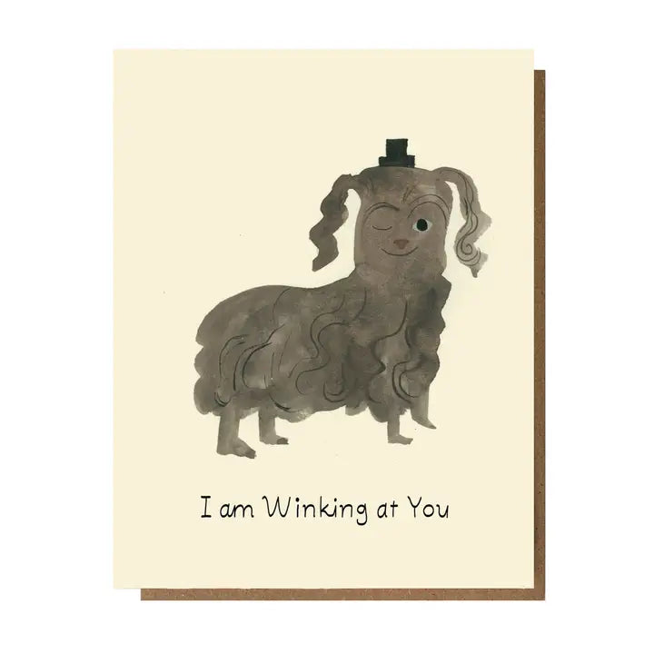 The Esme Shop | Winking at You Greeting Card