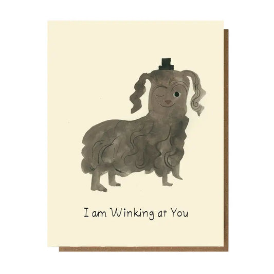 The Esme Shop | Winking at You Greeting Card