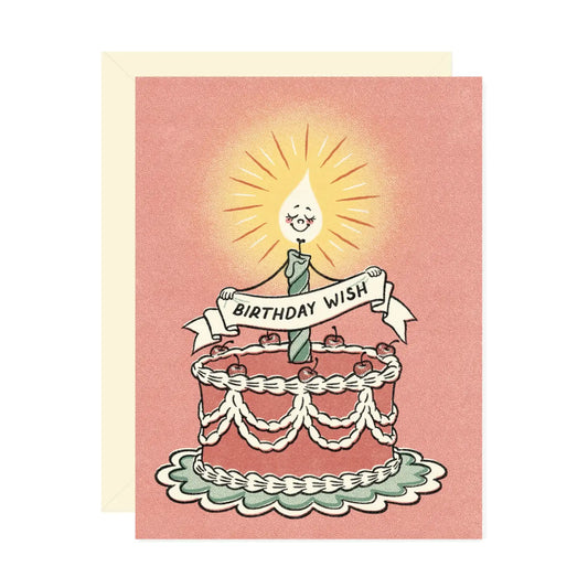 Wallflower Paper & Party | Birthday Wish Card