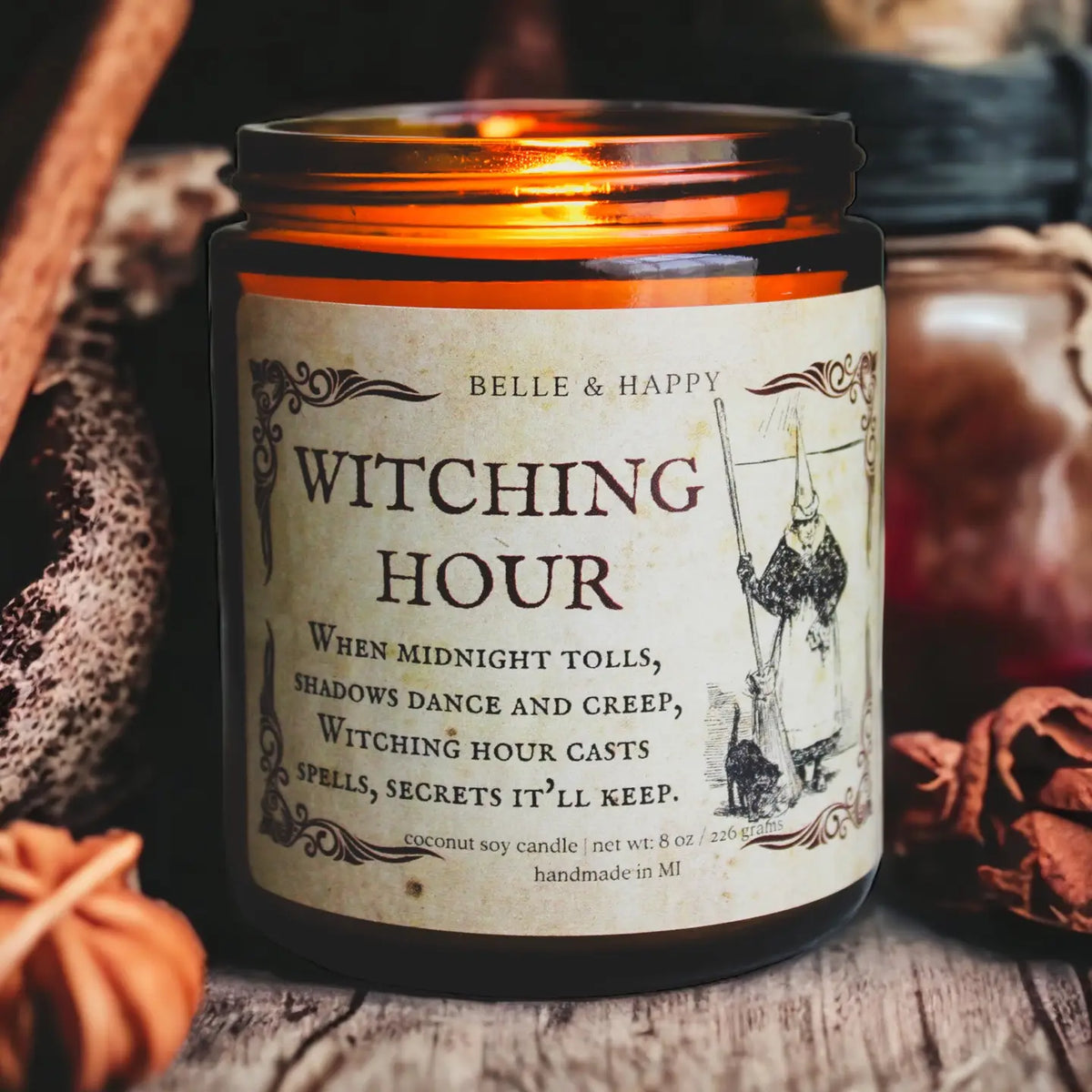 Belle & Happy | Witching Hour Soy Candle