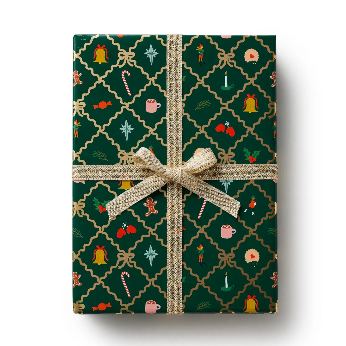 Rifle Paper Company | Holiday Argyle Gift Wrap