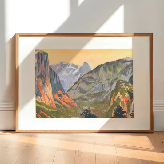 El Baker Art | Yosemite National Park Art Print, 8 X 10