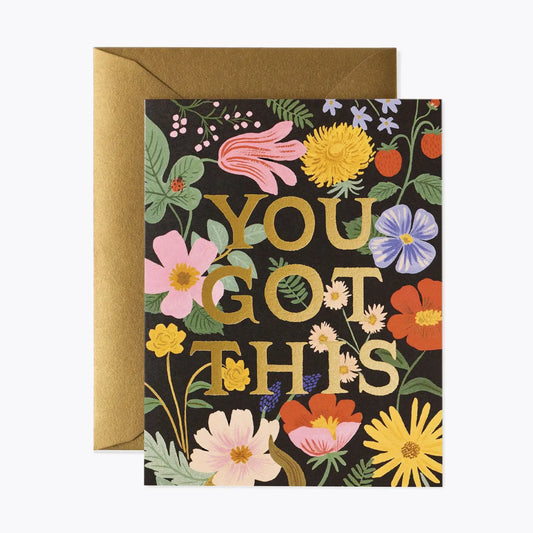 Rifle Paper Company | You Got This Encouragement Card