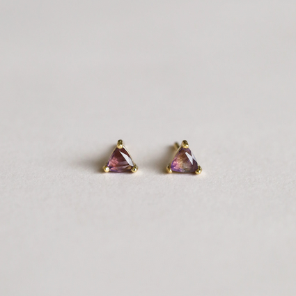 Jax Kelly | Energy Gemstone Studs, Amethyst