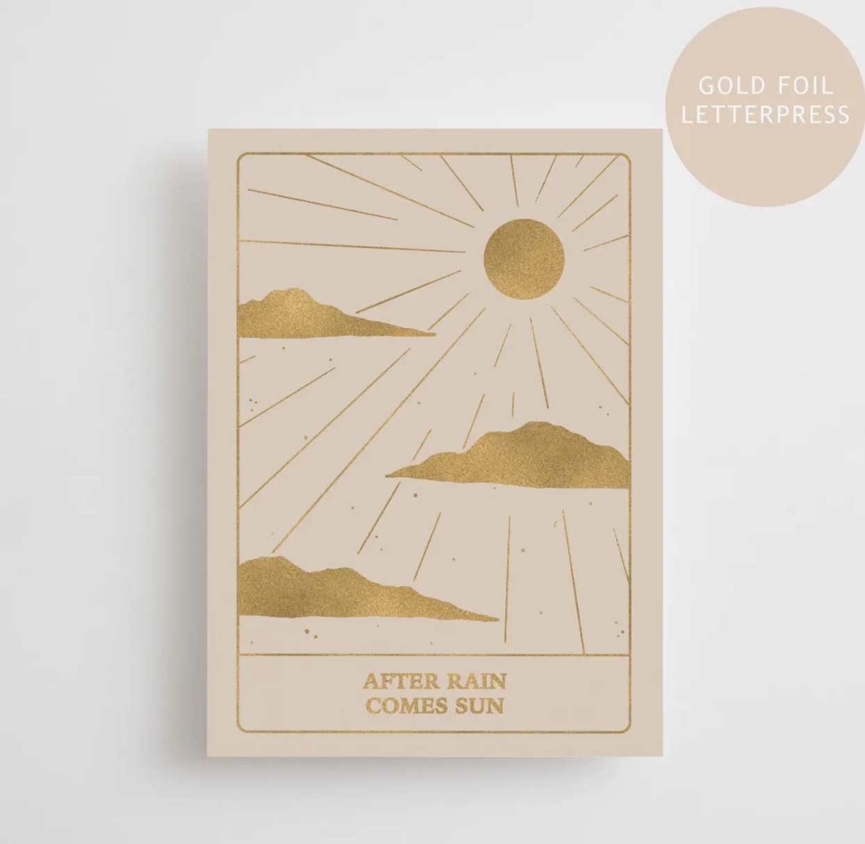 Anna Cosma | After the Rain Comes the Sun, Post Card