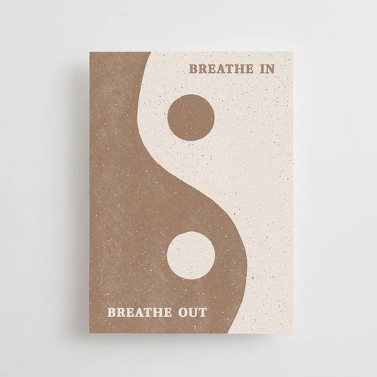 Anna Cosma | Breathe IN, Breathe OUT, Post Card