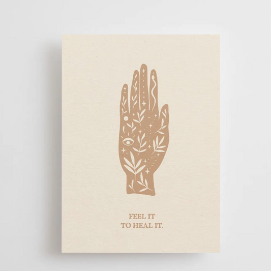 Anna Cosma | Feel it the Heal It, Mini Post Card