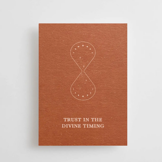 Anna Cosma | Trust in the Devine Timing, Mini Post Card