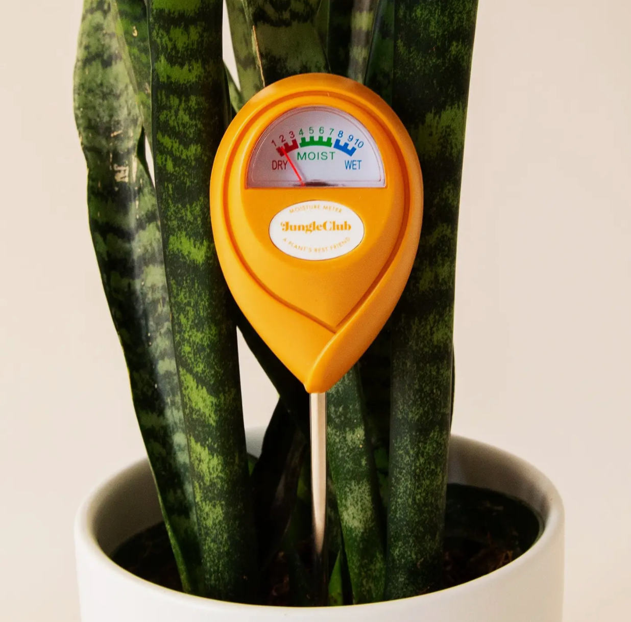 Jungle Club | Moisture Meter for Plants, Orange