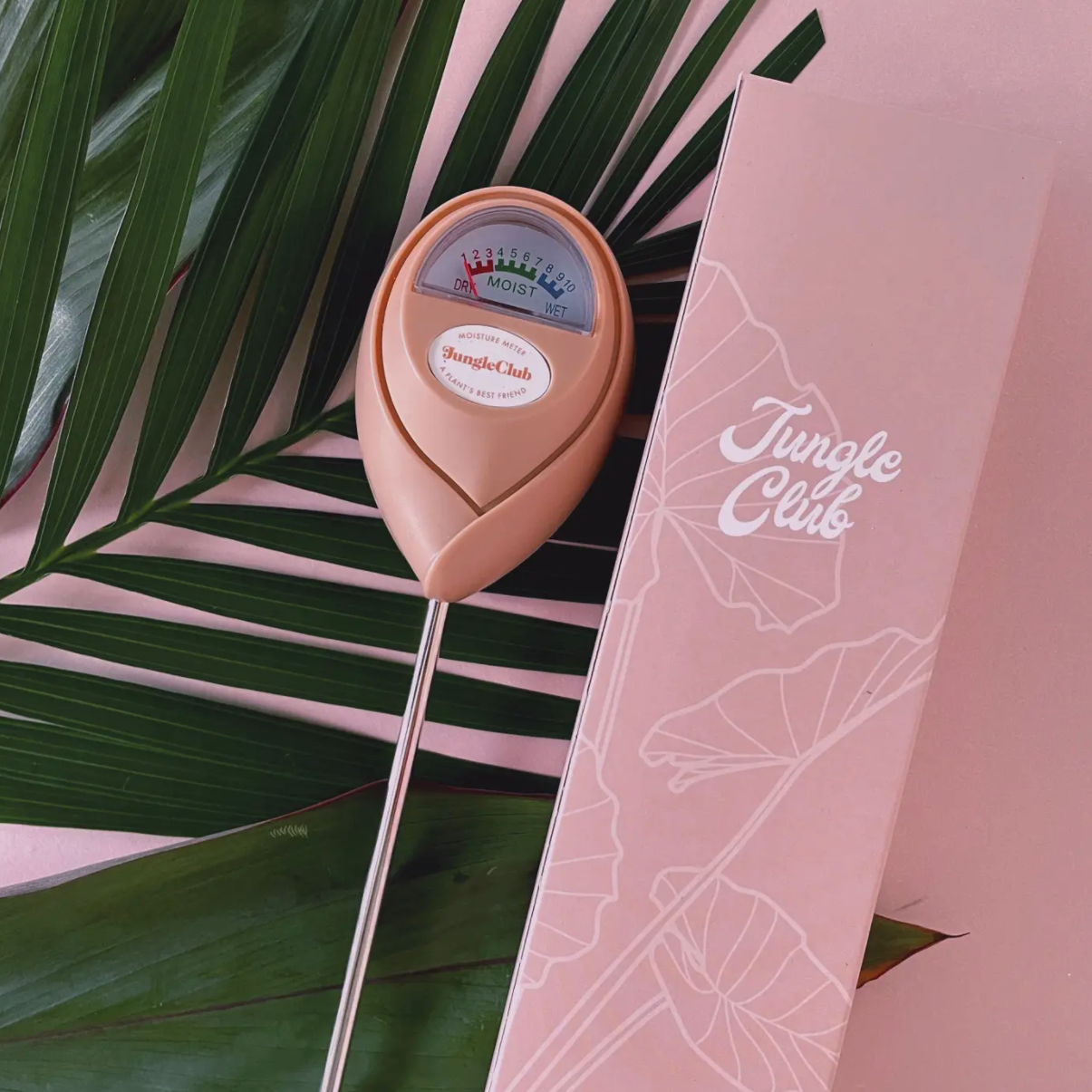 Jungle Club | Moisture Meter for Plants, Pink