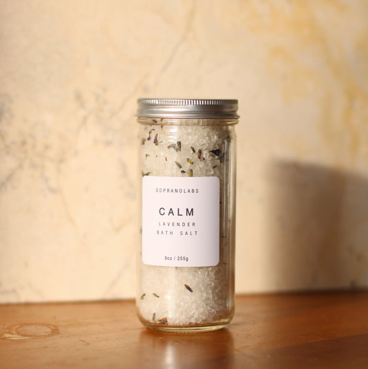 Soprano Labs | CALM Bath Soak, Lavender