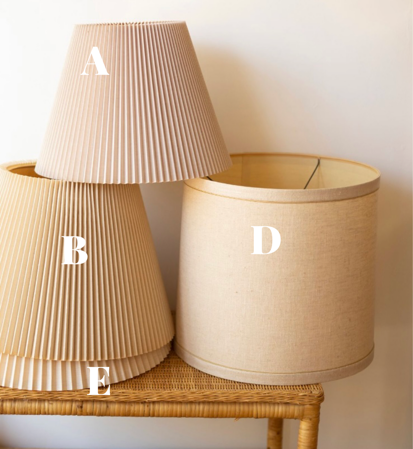 Vintage Lamp Shades, Choose Style. Local Pick Up Only.